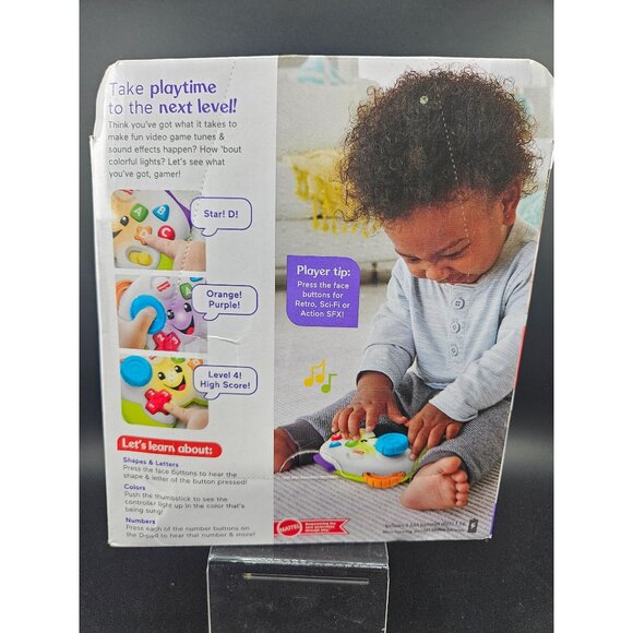 Fisher-Price Laugh & Learn Game & Learn Controller 6-36 Months Teaches Shapes - Picture 4 of 6